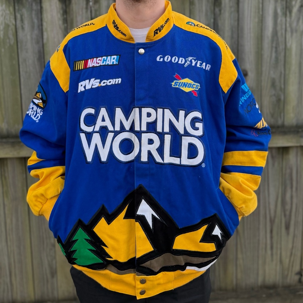 Vintage NASCAR “Camping World” Racing Jacket